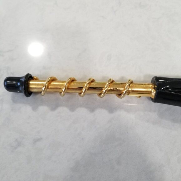 Vintage Clairol Crazy Swirl Gold Pro Hair Style Curling Iron Model C-700 Tested - Picture 5 of 8